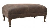 CONTEMPORARY UPHOLSTERED OTTOM
