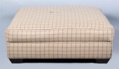 CONTEMPORARY UPHOLSTERED POUF
