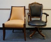 CONTEMPORARY UPHOLSTERED SIDE