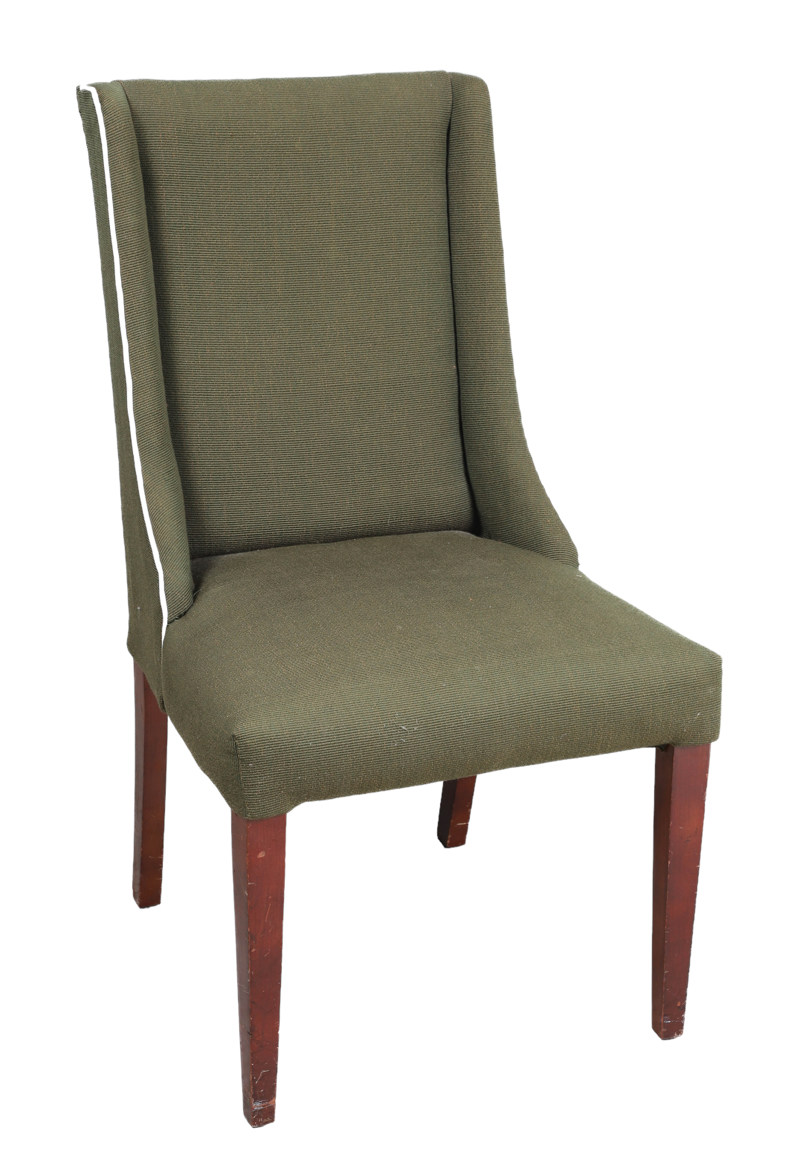 Contemporary upholstered side