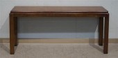 CONTEMPORARY WALNUT SOFA TABLE