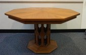 CONTEMPORARY WALNUT VENEERED O