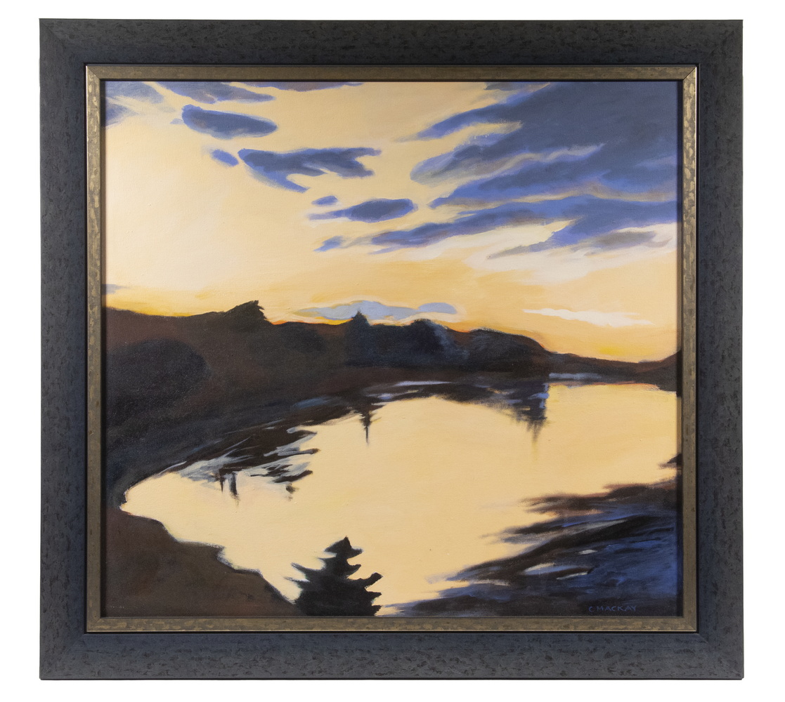 CONTEMPORARY WATERSIDE PAINTING