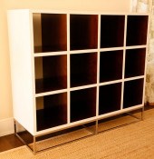 CONTEMPORARY WHITE LACQUER AND