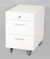 CONTEMPORARY WHITE LACQUER FIL