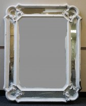 CONTEMPORARY WHITE PAINTED MET