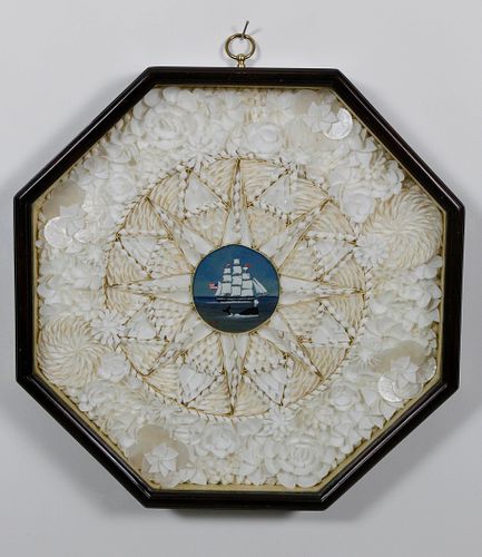 CONTEMPORARY WHITE SHELL SAILOR'S