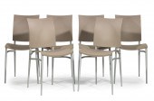 CONTEMPORARY WOOD AND CHROME D