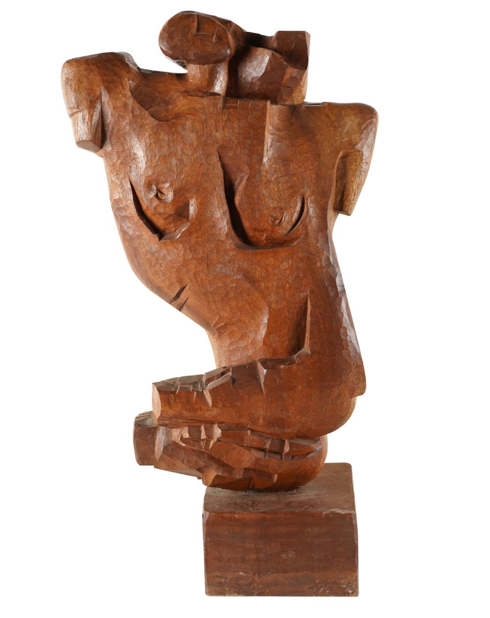 CONTEMPORARY WOOD CARVED