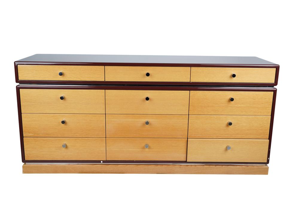 CONTEMPORARY WOOD & LACQUERED