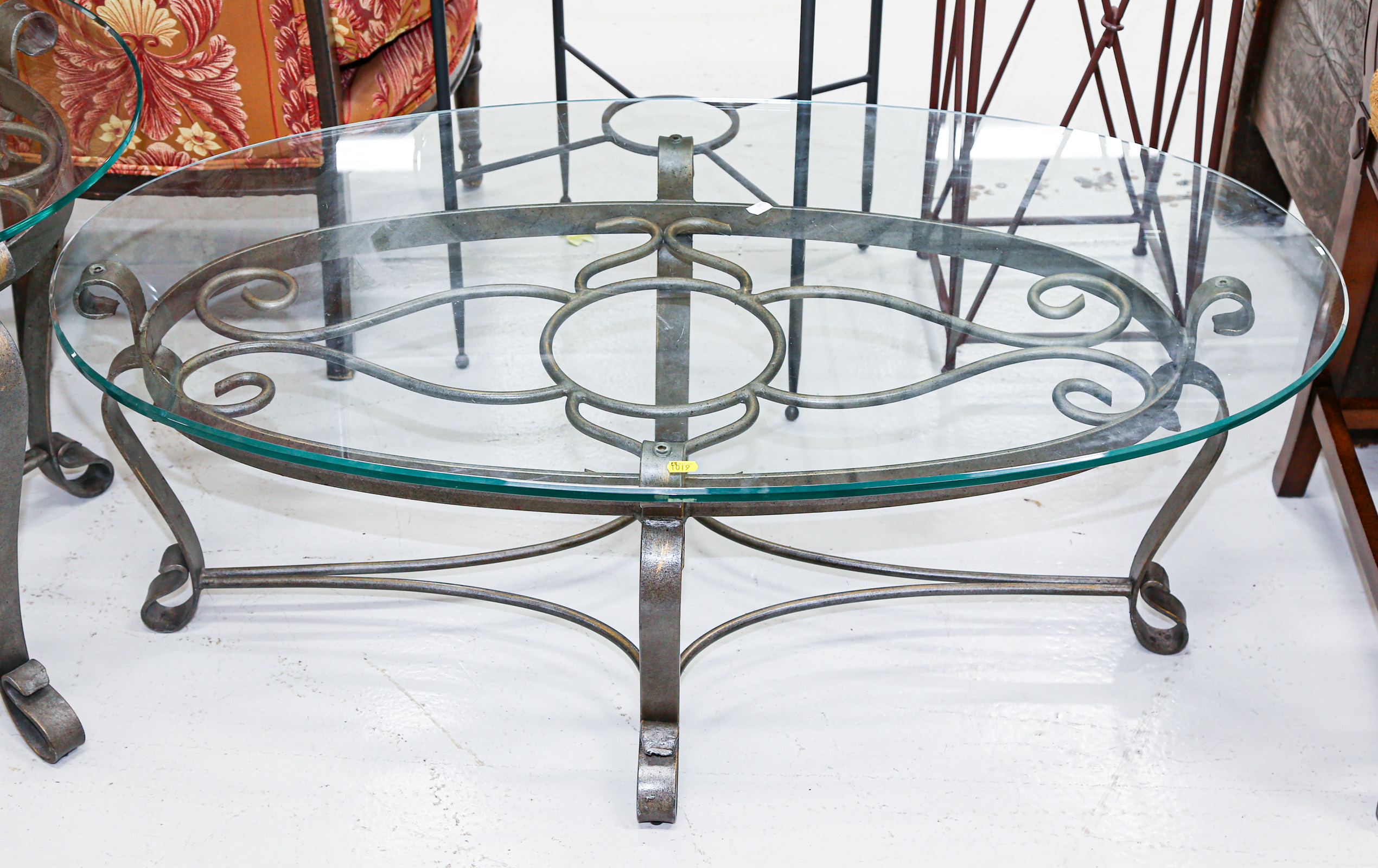 CONTEMPORARY WROUGHT IRON COFFEE