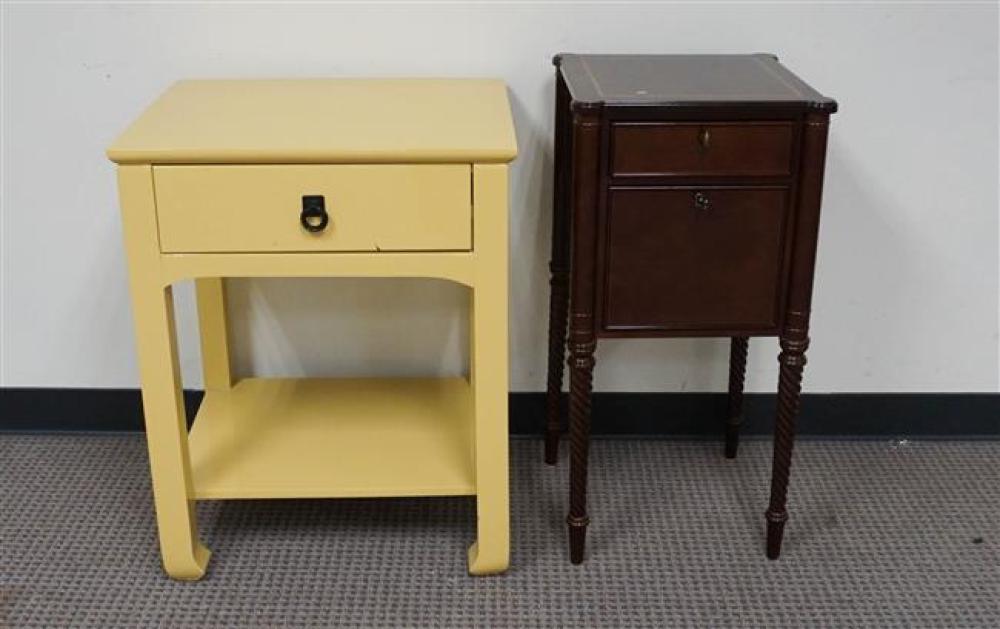CONTEMPORARY YELLOW ENAMEL