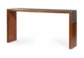 CONTEMPORARY ZEBRA WOOD AND ST