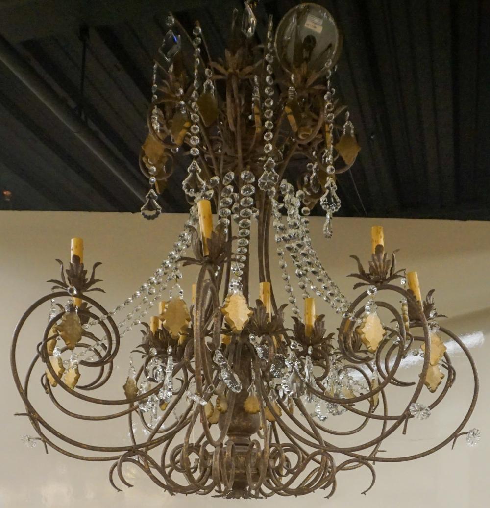 CONTINENTAL 16-LIGHT PATINATED