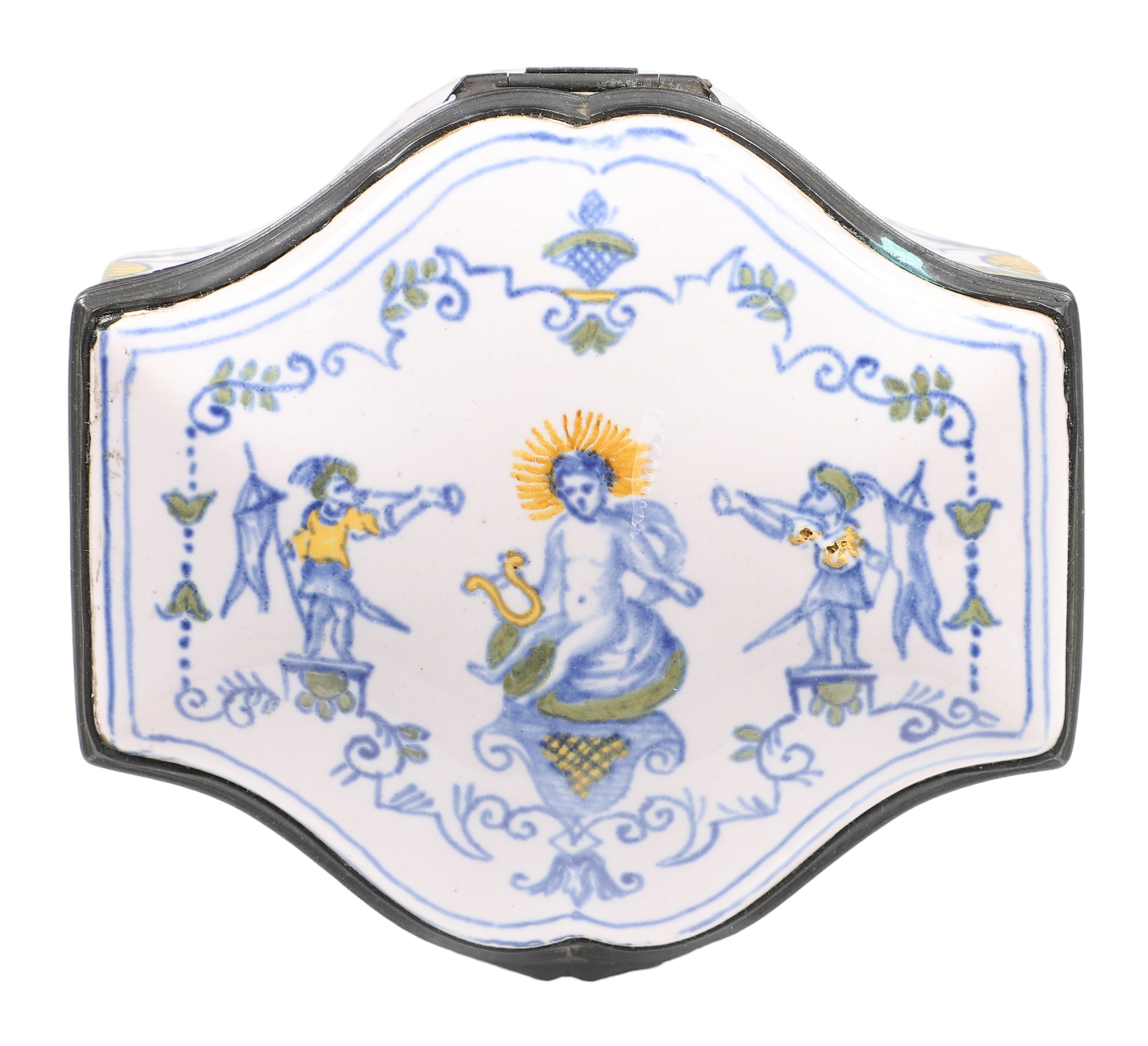 Continental 18th C metal mounted
