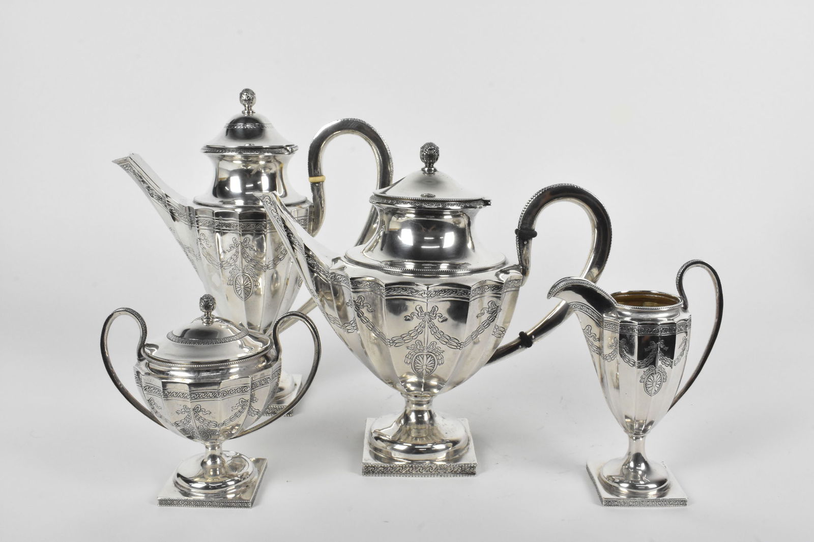 CONTINENTAL 800 SILVER FOUR PIECE