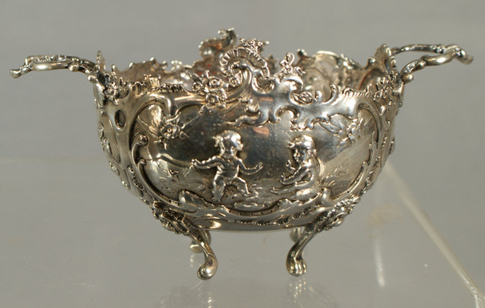 Continental 800 silver sugar bowl