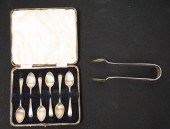 CONTINENTAL 800-SILVER TONGS A