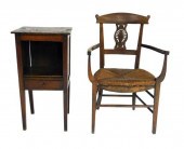 CONTINENTAL ARMCHAIR AND SINGL