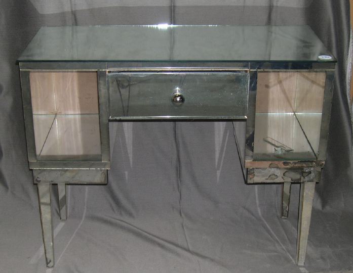 Continental Art Deco-Style Mirrored