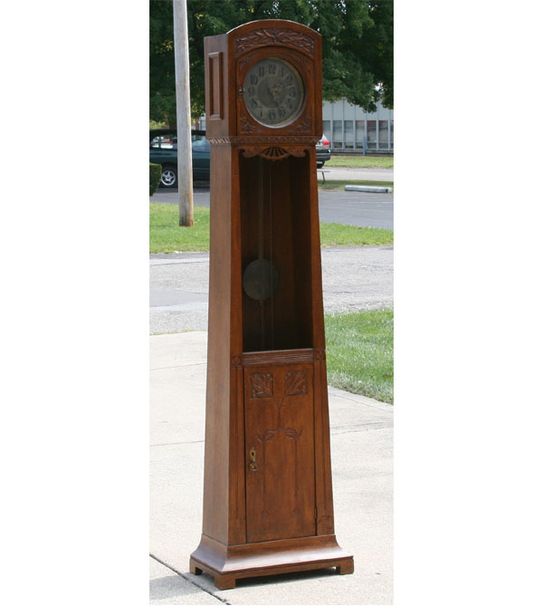 Continental Art Nouveau carved