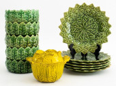 CONTINENTAL ASSEMBLED MAJOLICA
