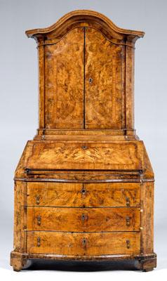 Continental baroque burlwood