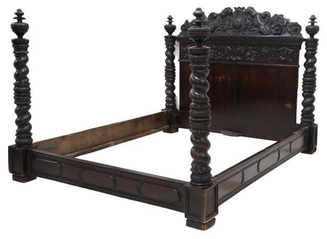 CONTINENTAL BAROQUE STYLE CARVED