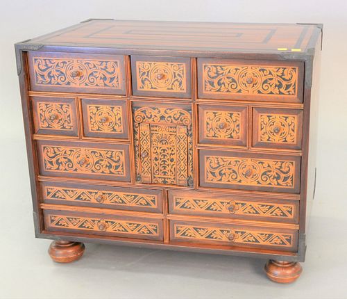 CONTINENTAL BAROQUE-STYLE INLAID