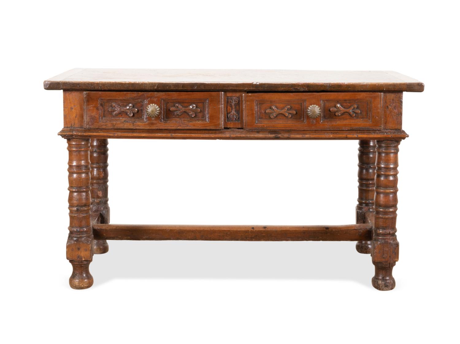 CONTINENTAL BAROQUE STYLE OAK