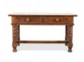 CONTINENTAL BAROQUE STYLE OAK