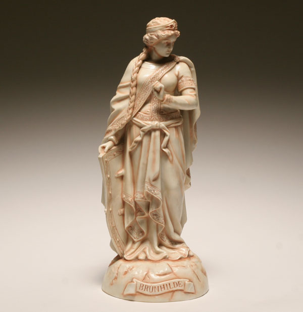 Continental bisque statue of