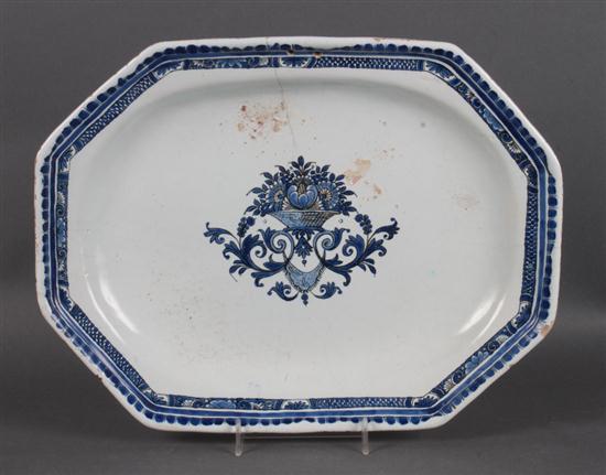Continental blue and white