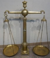 CONTINENTAL BRASS BALANCE SCAL