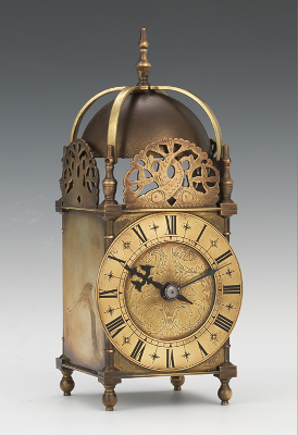 Continental Brass Bracket Clock