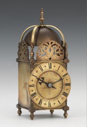 Continental Brass Bracket Cloc