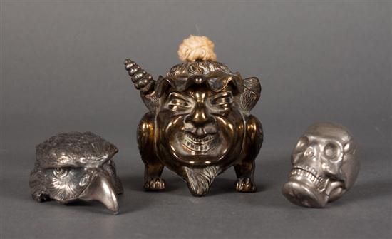 Continental brass demon head