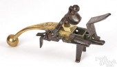CONTINENTAL BRASS FLINTLOCK TI