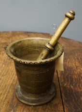 CONTINENTAL BRASS MORTAR AND P