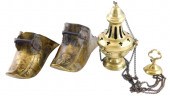 CONTINENTAL BRASS, THREE PIECE