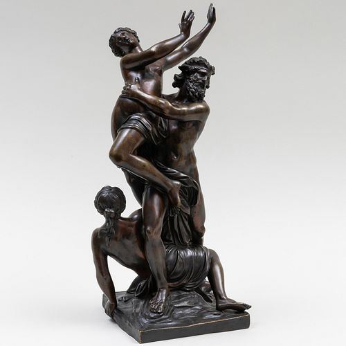 CONTINENTAL BRONZE ABDUCTION OF THE