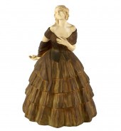 CONTINENTAL BRONZE FIGURE OF A