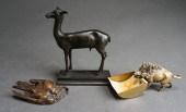 CONTINENTAL BRONZE FIGURE OF D