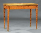 CONTINENTAL BRONZE-MOUNTED ELM