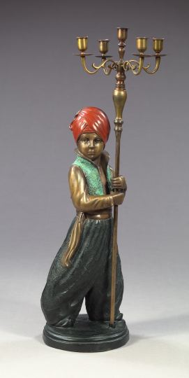 Continental Bronze-Patinated and