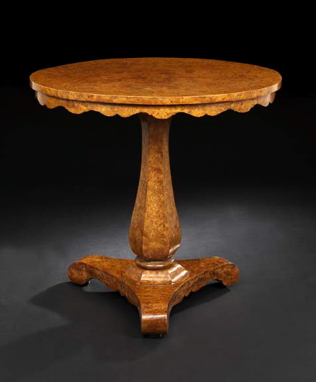 Continental Burled Elm Occasional