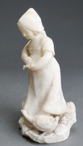 CONTINENTAL CARVED ALABASTER F