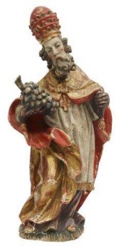 CONTINENTAL CARVED ALTAR FIGUR