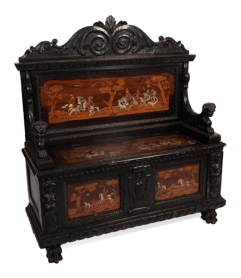 CONTINENTAL CARVED AND INLAID