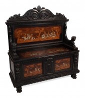CONTINENTAL CARVED AND INLAID